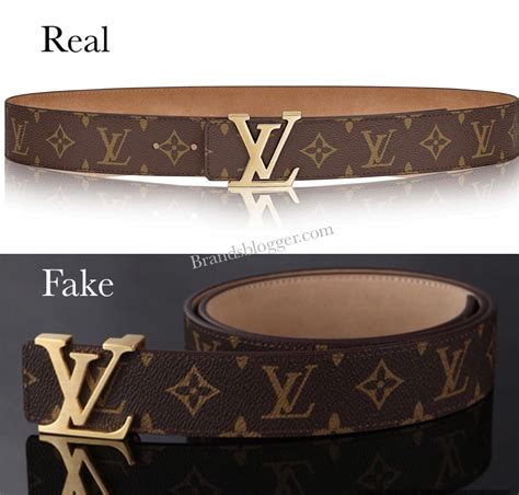 actual louis vuitton against a fake louis vuitton belt|authentic louis vuitton belt.